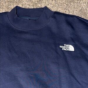 North Face evolution mock neck sweatshirt